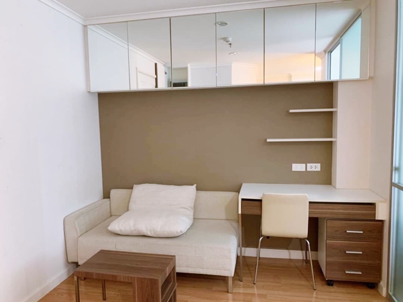 ให้เช่าคอนโด ลุมพินี พาร์ค ปิ่นเกล้า พื้นที่ 28 ตร.ม. 1 ห้องนอน เช่า 9,000 บ/ด