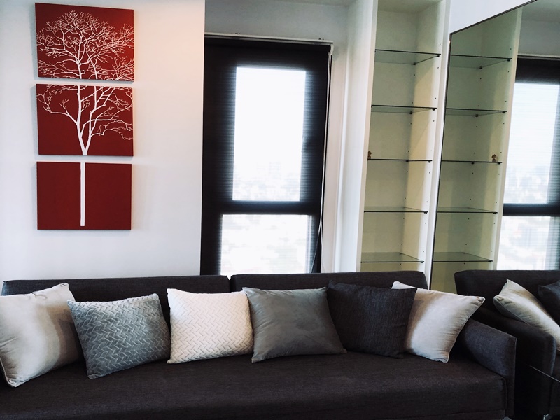 ให้เช่าคอนโด เดอะ เบส พาร์ค เวสต์ พื้นที่ 30 ตร.ม. 1 ห้องนอน เช่า 15,000 บ/ด