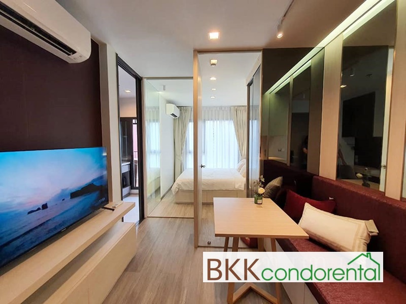 ให้เช่าคอนโด ไลฟ์ อโศก ไฮป์ พื้นที่ 26 ตรม. 1 ห้องนอน เช่า 15,000 บ/ด