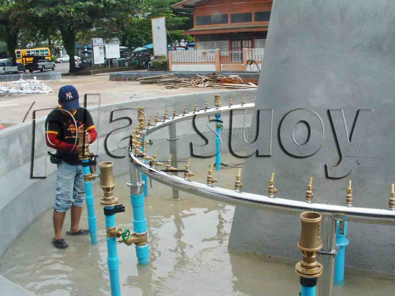 น้ำพุประติมากรรม พระแม่มารีอาปฎิสนธินิรมล