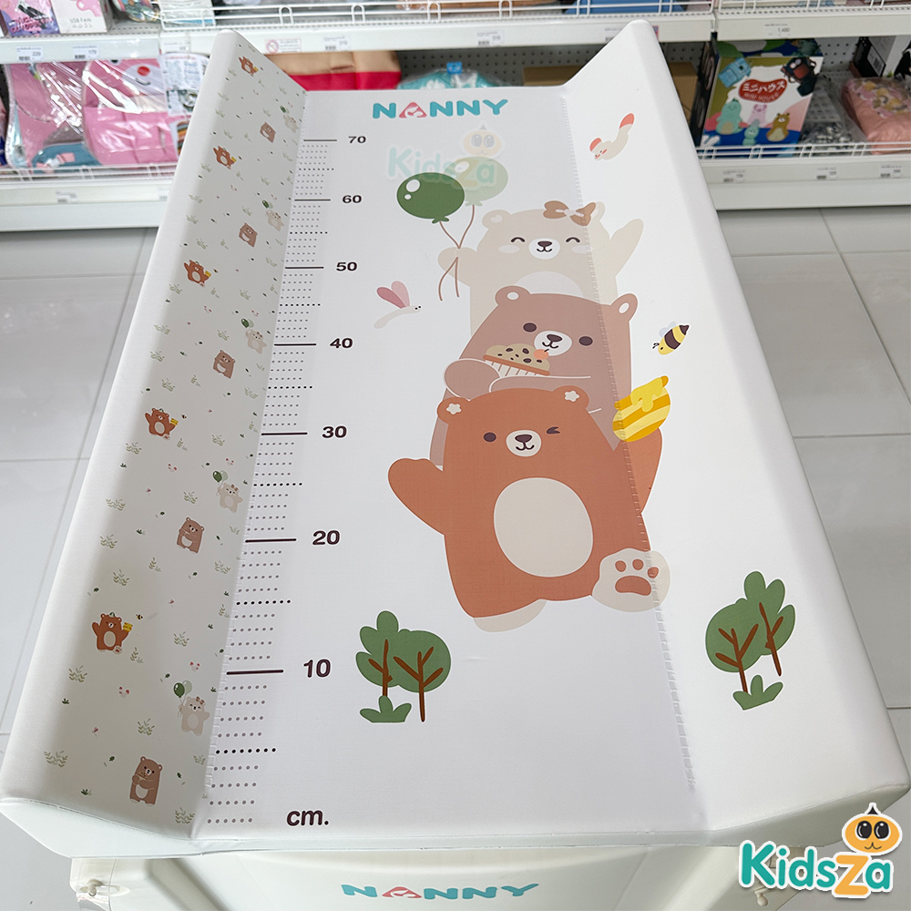 Nanny โต๊ะอาบน้ำเด็ก พร้อม เบาะเปลี่ยนผ้าอ้อม 3-in-1