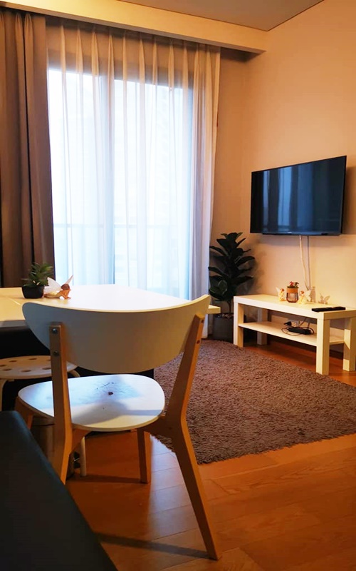 ให้เช่าคอนโด เดอะ ลุมพินี 24 พื้นที่ 30 ตร.ม. 1 ห้องนอน เช่า 23,000 บ/ด