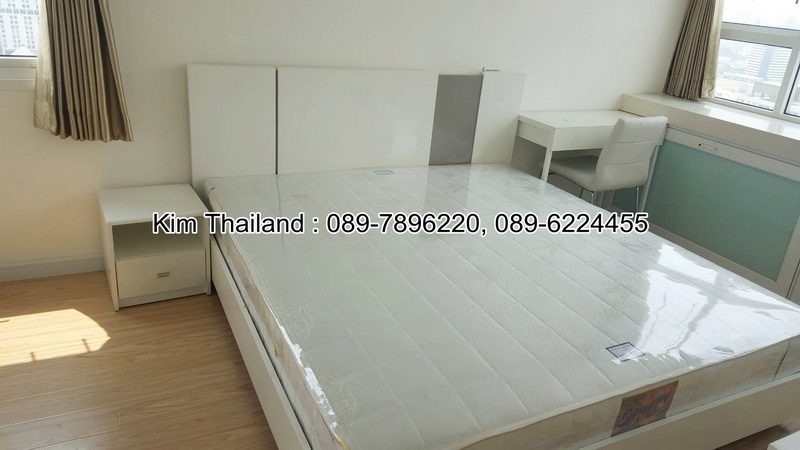 เช่าคอนโด ทีซี กรีน พระราม 9 ตึก D ห้องมุม พื้นที่ 39 ตร.ม. 1 ห้องนอน 1 ห้องน้ำ เช่า 18,000 บ/ด