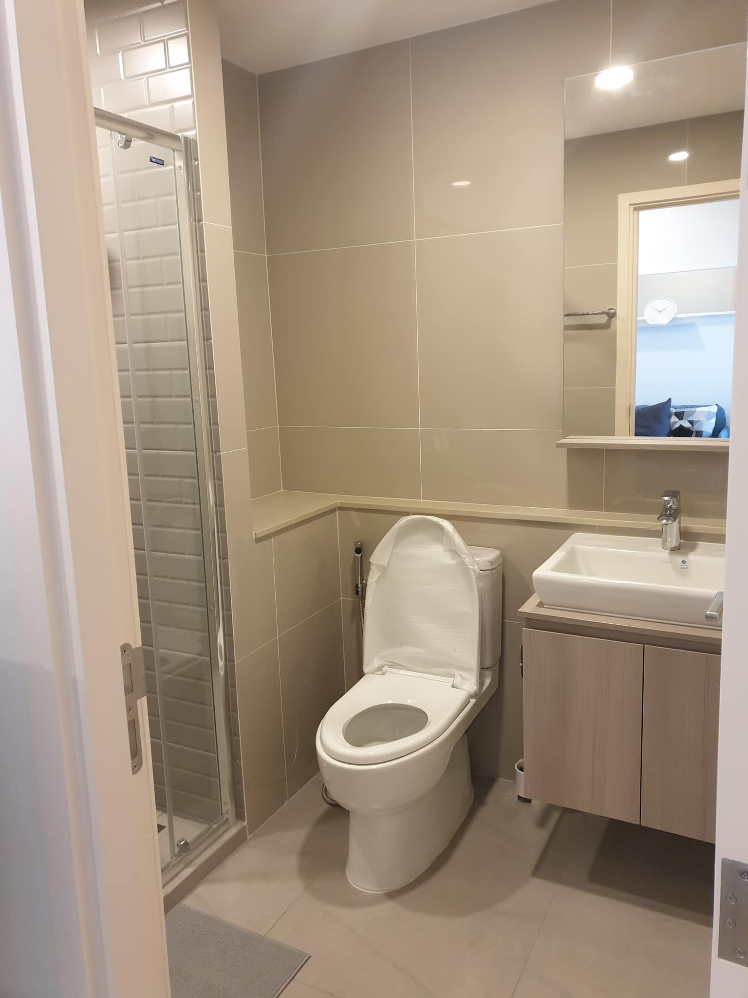 ให้เช่าคอนโด เดอะ ทรี จรัญ 30 พื้นที่ 27 ตรม. 1 ห้องนอน เช่า 11,000 /เดือน