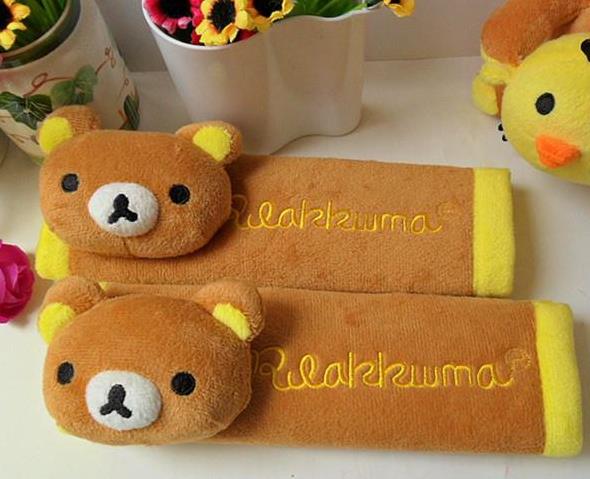 ที่รัดเบลท์ ลาย หมี ริลัคคุมะ Rilakkuma น่ารักมากๆ ค่ะ