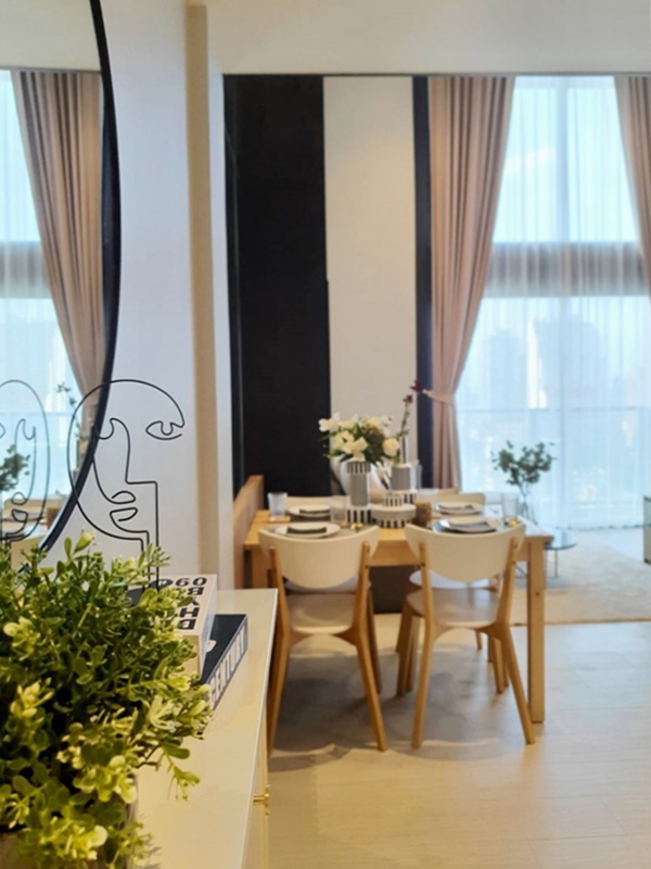 ให้เช่าคอนโด เดอะ ลอฟท์ สีลม พื้นที่ 48 ตร.ม. 1 ห้องนอน ให้เช่า 35,000 บ/ด