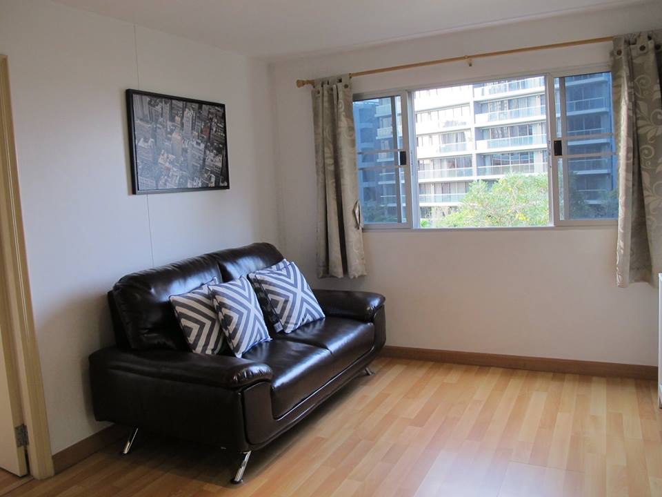 ให้เช่าคอนโด ลุมพินี เซ็นเตอร์ สุขุมวิท 77 พื้นที่ 57 ตร.ม. 1 ห้องนอน เช่า 15,000 บ/ด