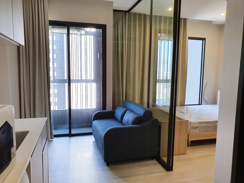 ให้เช่าคอนโด เดอะ รูม พญาไท พื้นที่ 28 ตร.ม. 1 ห้องนอน เช่า 16,000 บ/ด