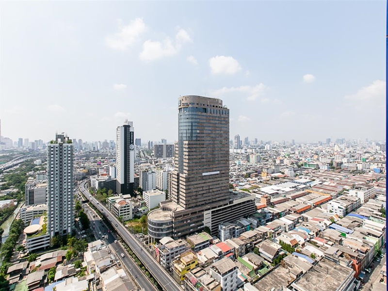 ให้เช่าคอนโด เดอะ ไลน์ อโศก-รัชดา พื้นที่ 28 ตร.ม. 1 ห้องนอน เช่า 19,000 บ/ด