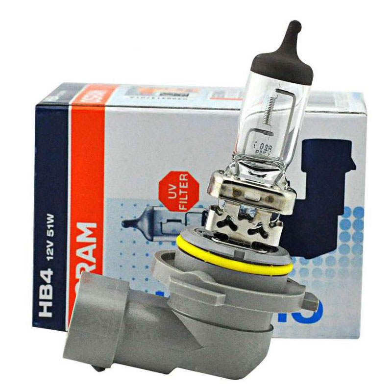 Osram หลอดไฟหน้า หลอดไฟรถยนต์ ไฟหน้า ไฟตัดหมอก HฺB4 51W 12V 1คู่