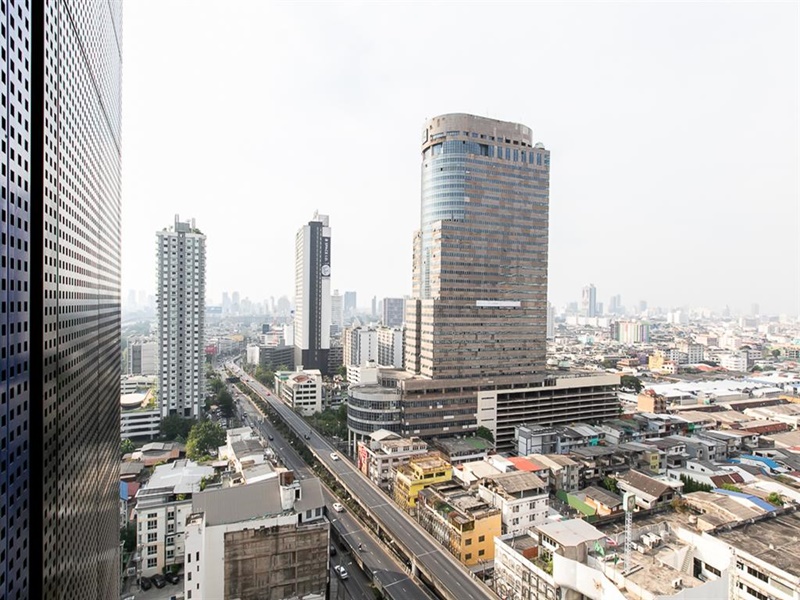 ให้เช่าคอนโด เดอะ ไลน์ อโศก-รัชดา พื้นที่ 27.5 ตร.ม. 1 ห้องนอน เช่า 16,000 บ/ด