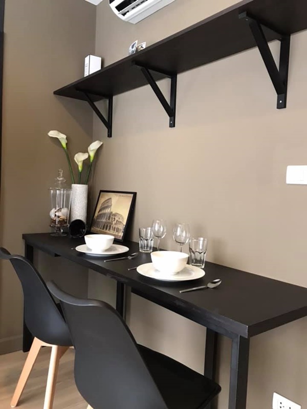 ให้เช่าคอนโด เดอะ เนสท์ สุขุมวิท 22 พื้นที่ 30 ตร.ม. 1 ห้องนอน เช่า 18,000 บ/ด