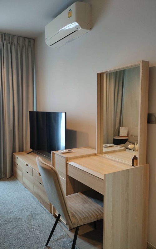 ให้เช่าคอนโด ไลฟ์ อโศก - พระราม 9 พื้นที่ 40 ตร.ม. 1 ห้องนอน เช่า 24,000 บ/ด