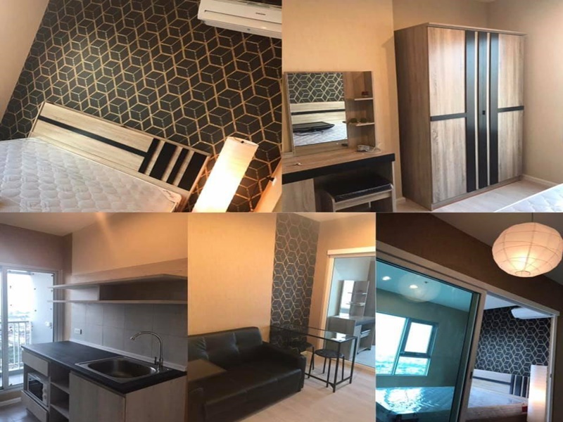 ให้เช่าคอนโด แอสปาย สาทร-ท่าพระ พื้นที่ 28 ตร.ม. 1 ห้องนอน เช่า 8,900 บ/ด