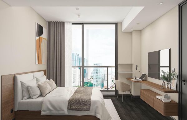 ให้เช่า Tait Sathorn 12 เทตต์ สาทร ทเวลฟ์ รูปแบบห้อง 1 ห้องนอน, 1 ห้องน้ำ ชั้น 1X ขนาด 53 ตรม.