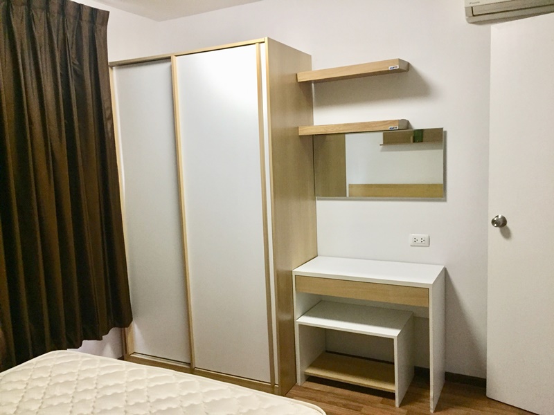 ให้เช่าคอนโด ยู แอท หัวหมาก สเตชั่น พื้นที่ 31 ตร.ม. 1 ห้องนอน ให้เช่า 7,000 บ/ด