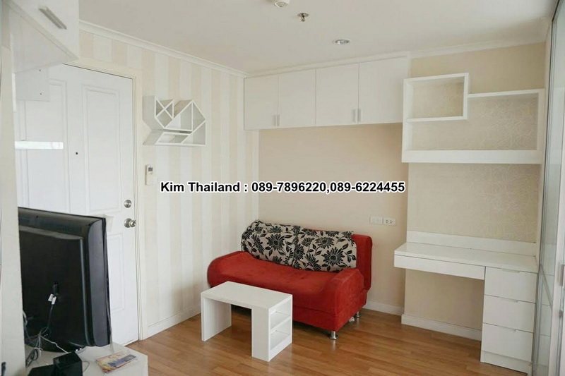 ให้เช่าคอนโด ลุมพินี เพลส พระราม 4 – กล้วยน้ำไท พื้นที่ 28 ตร.ม. 1 ห้องนอน ให้เช่า 12,000 บ/ด