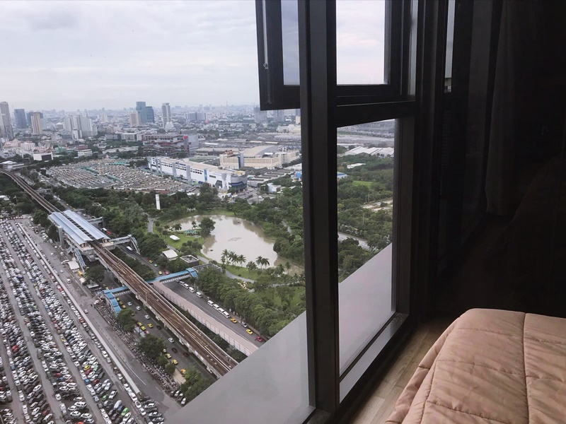 ให้เช่า เดอะ ไลน์ จตุจักร-หมอชิต 27 ตร.ม. 1 ห้องนอน เช่า 17,000 บ/ด