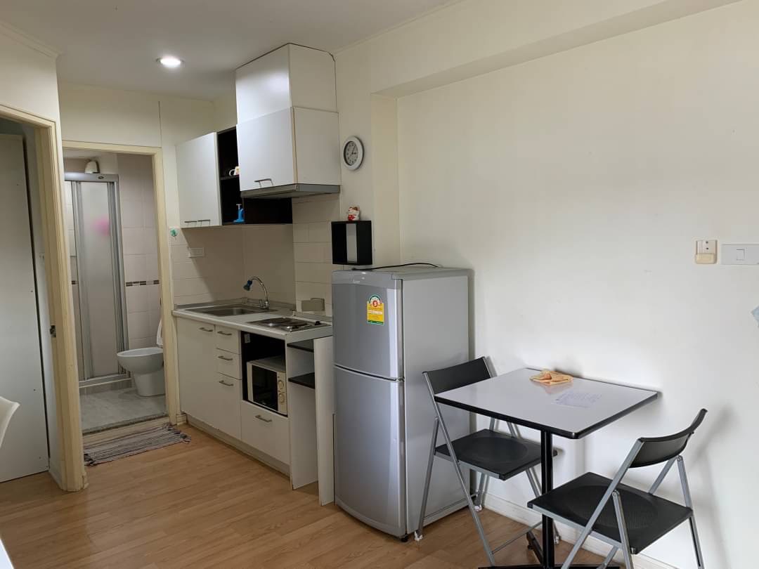 D8-28.1 คอนโดให้เช่า Lumpini Ville Ramintra-Laksi ชั้น 12 พื้นที่ 30 ตรม. วิวถนนโครงการ