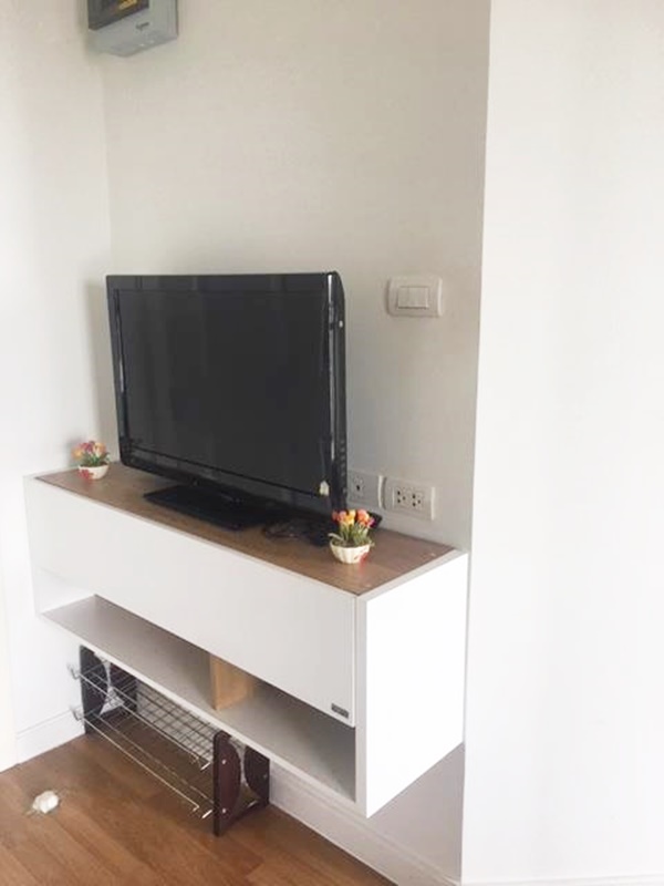 ให้เช่าคอนโด ลุมพินี เพลส รัชโยธิน พื้นที่ 28 ตร.ม. 1 ห้องนอน เช่า 9,500 บ/ด