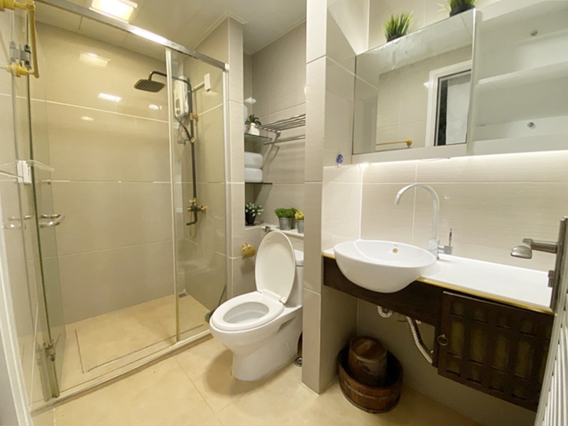 ให้เช่าคอนโด ทีซี กรีน พระราม 9 พื้นที่ 58 ตร.ม. 2 ห้องนอน เช่า 21,000 บ/ด