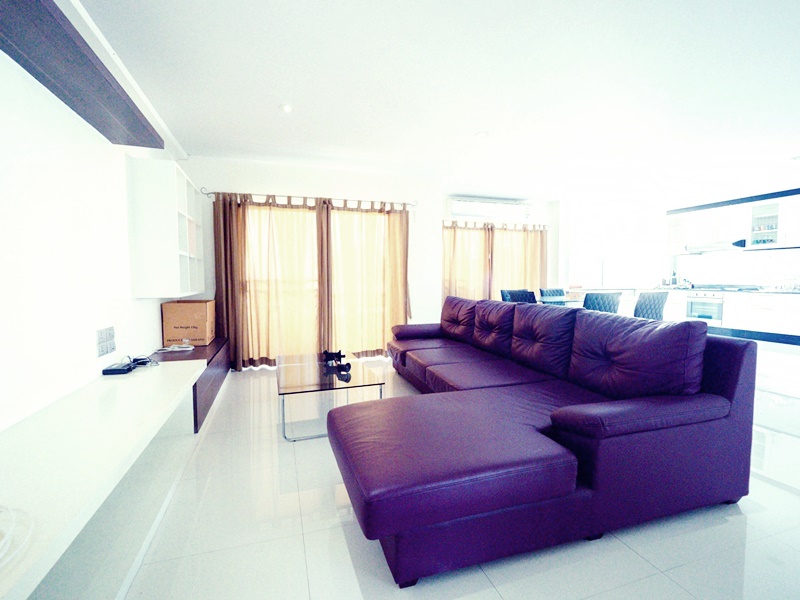ให้เช่าคอนโด บ้าน สวน สุขุมวิท พื้นที่ 80 ตร.ม. 1 ห้องนอน เช่า 15,000 บ/ด