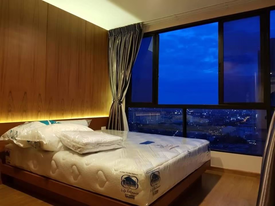 PV-P19P.3 ให้เช่าคอนโด เดอะ ทรี อินเตอร์เชนจ์ พื้นที่ 60 ตร.ม. 2 ห้องนอน ห้องน้ำ เช่า 23,000 บ/ด