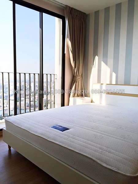 ให้เช่าคอนโด เดอะ ทรี อินเตอร์เชนจ์ พื้นที่ 35 ตร.ม. 1 ห้องนอน เช่า 11,500 บ/ด