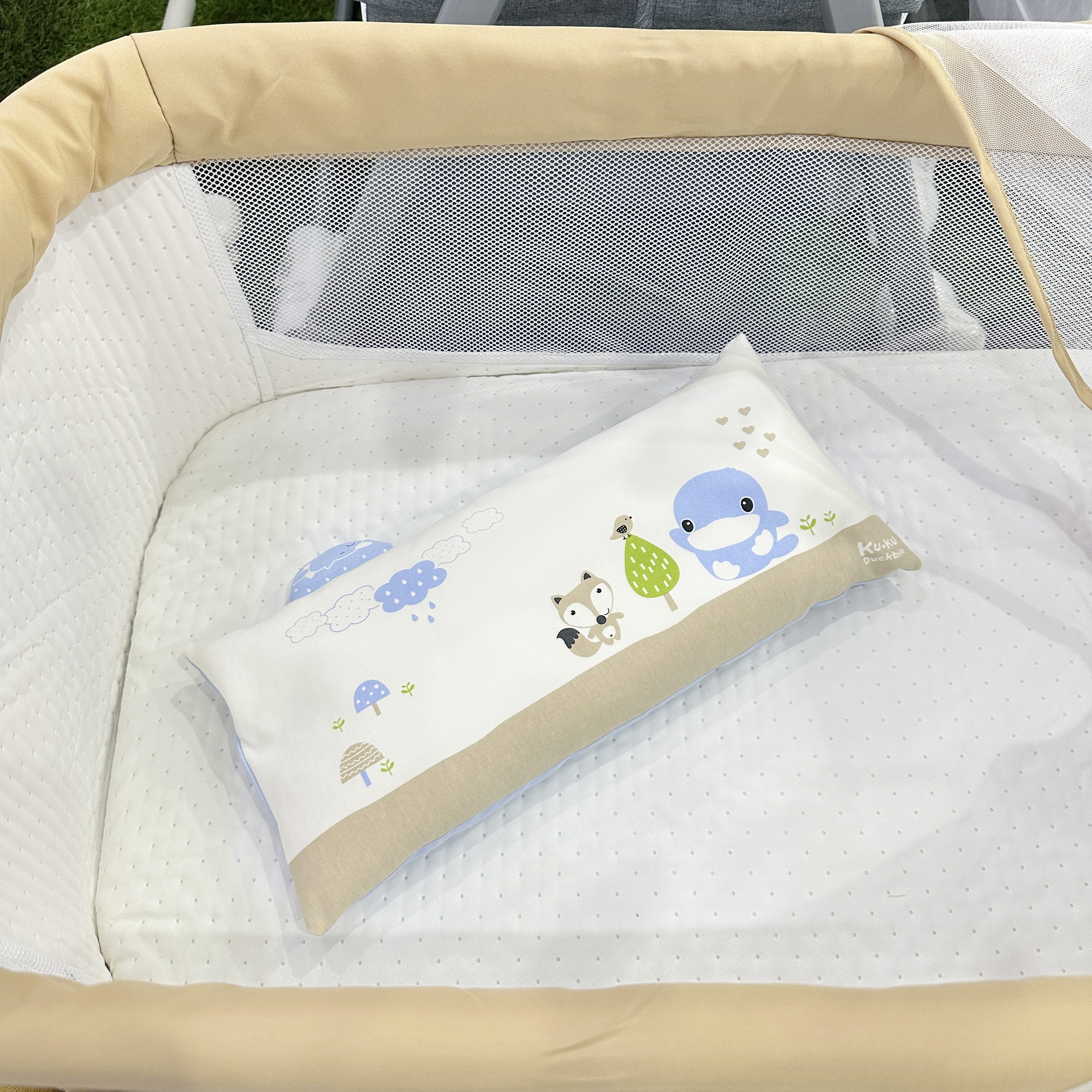 KU.KU Duckbill เตียงไม้ ที่นอน หมอน มุ้ง ผ้าห่ม สำหรับเด็ก