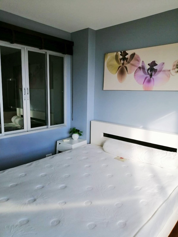 ให้เช่าคอนโด เดอะ นิช รัชดา-ห้วยขวาง พื้นที่ 35 ตร.ม. 1 ห้องนอน เช่า 12,000 บ/ด