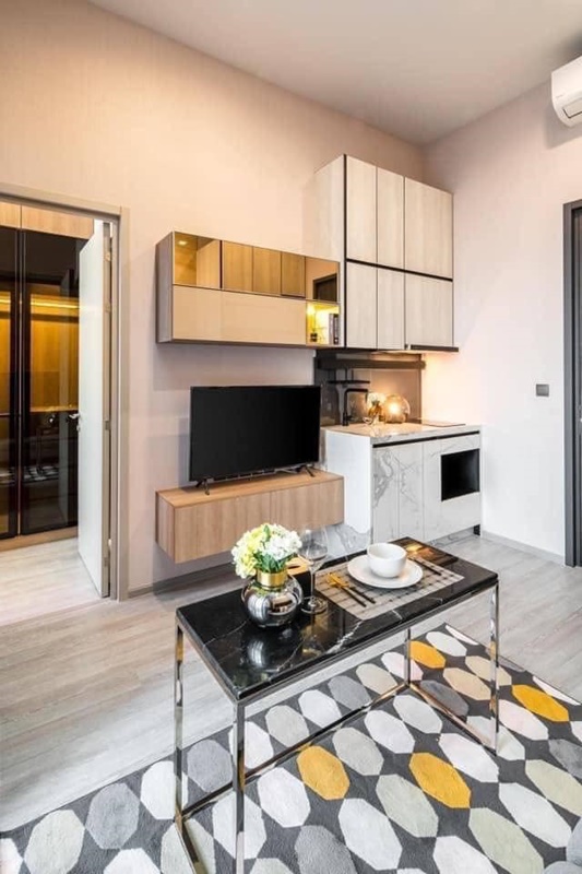 ให้เช่าคอนโด เดอะไลน์ สุขุมวิท 101 พื้นที่ 28 ตร.ม. 1 ห้องนอน เช่า 14,000 บ/ด