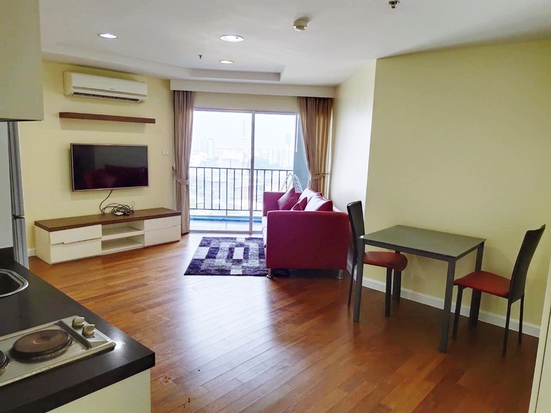 ให้เช่าคอนโด เบลล์ แกรนด์ พระราม 9 พื้นที่ 49 ตร.ม. 1 ห้องนอน เช่า 19,000 บ/ด