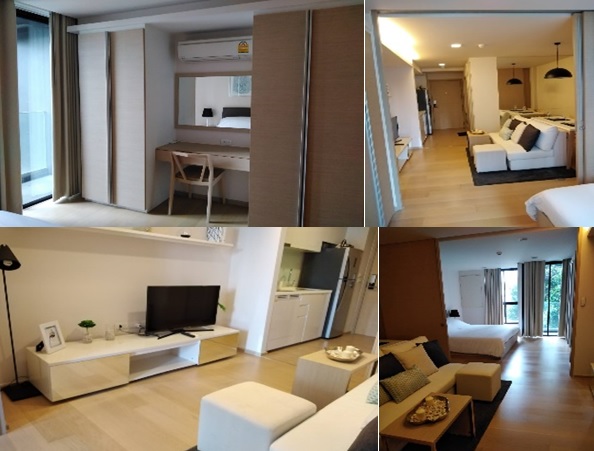 ให้เช่าคอนโด ลิฟ แอท 49 พื้นที่ 39 ตร.ม. 1 ห้องนอน ให้เช่า 20,000 บ/ด