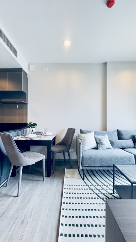 ให้เช่า คอนโด นายน์ บาย แสนสิริ พื้นที่ 35 ตร.ม. 1 ห้องนอน เช่า 17,000 บ/ด