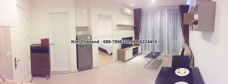 ให้เช่าคอนโด ทีซี กรีน พระราม 9 พื้นที่ 39 ตร.ม. 1 ห้องนอน เช่า 16000 บ/ด