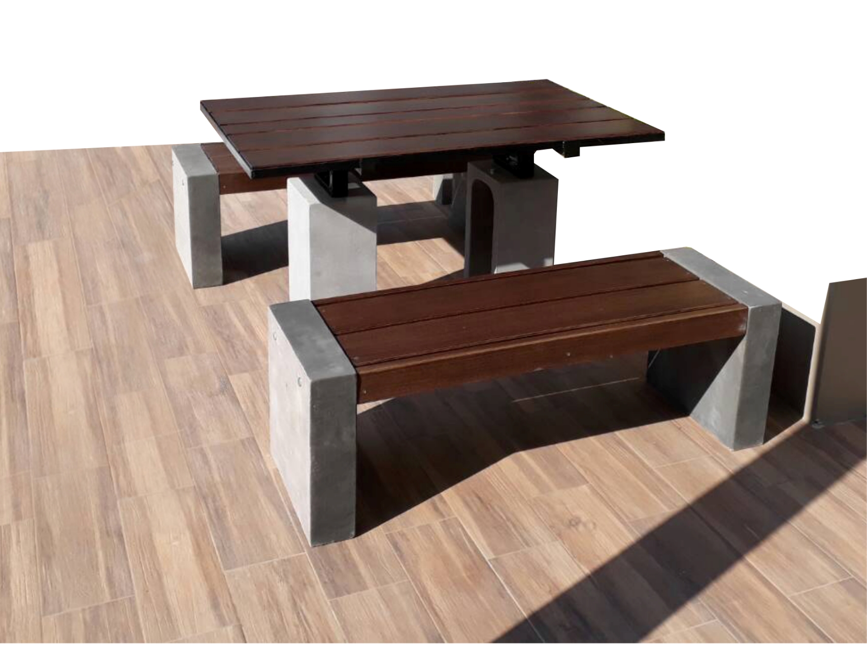 โต๊ะสนามไม้ไฟเบอร์ซีเมนต์ TAB0201