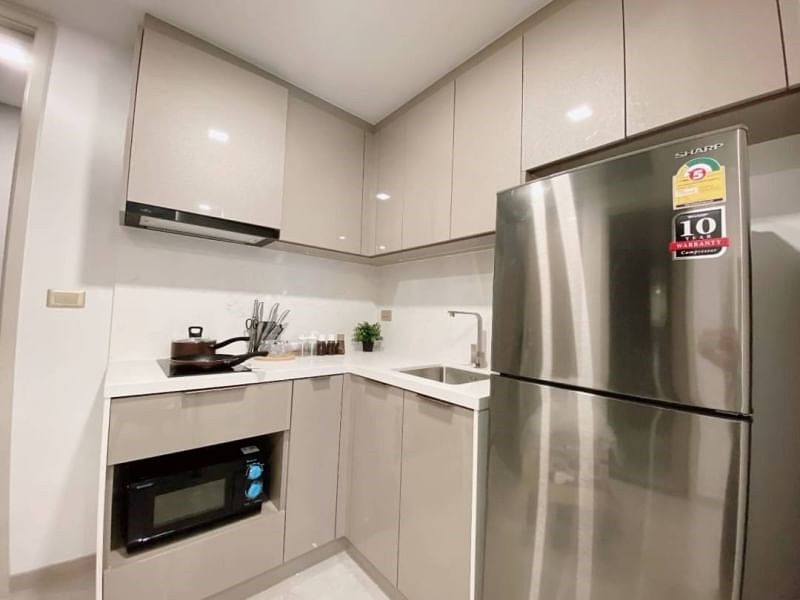 ให้เช่าคอนโด วันไนน์ไฟว์ อโศก-พระราม 9 พื้นที่ 35 ตรม. 1 ห้องนอน เช่า 28,000 บ/ด