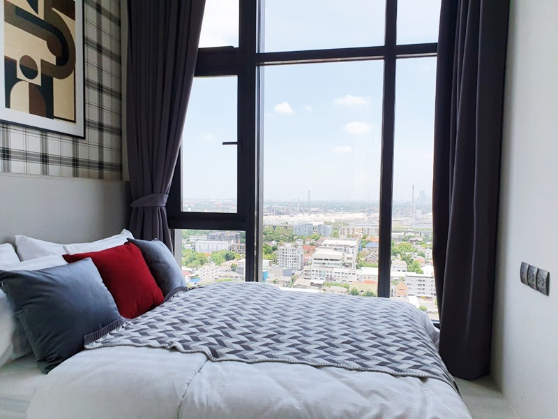 ให้เช่าคอนโด เดอะไลน์ สุขุมวิท 101 พื้นที่ 32.35 ตร.ม. 1 ห้องนอน เช่า 18,000 บ/ด