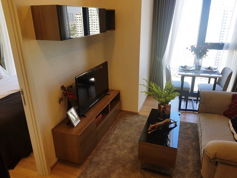 ให้เช่าคอนโด เดอะ ไลน์ พหลฯ-ประดิพัทธ์ พื้นที่ 34 ตร.ม. 1 ห้องนอน เช่า 20,000 บ/ด