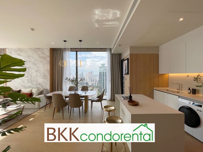 ให้เช่าคอนโด เดอะ สแตรนด์ ทองหล่อ พื้นที่ 91 ตร.ม. 2 ห้องนอน. เช่า 120,000 บ/ด