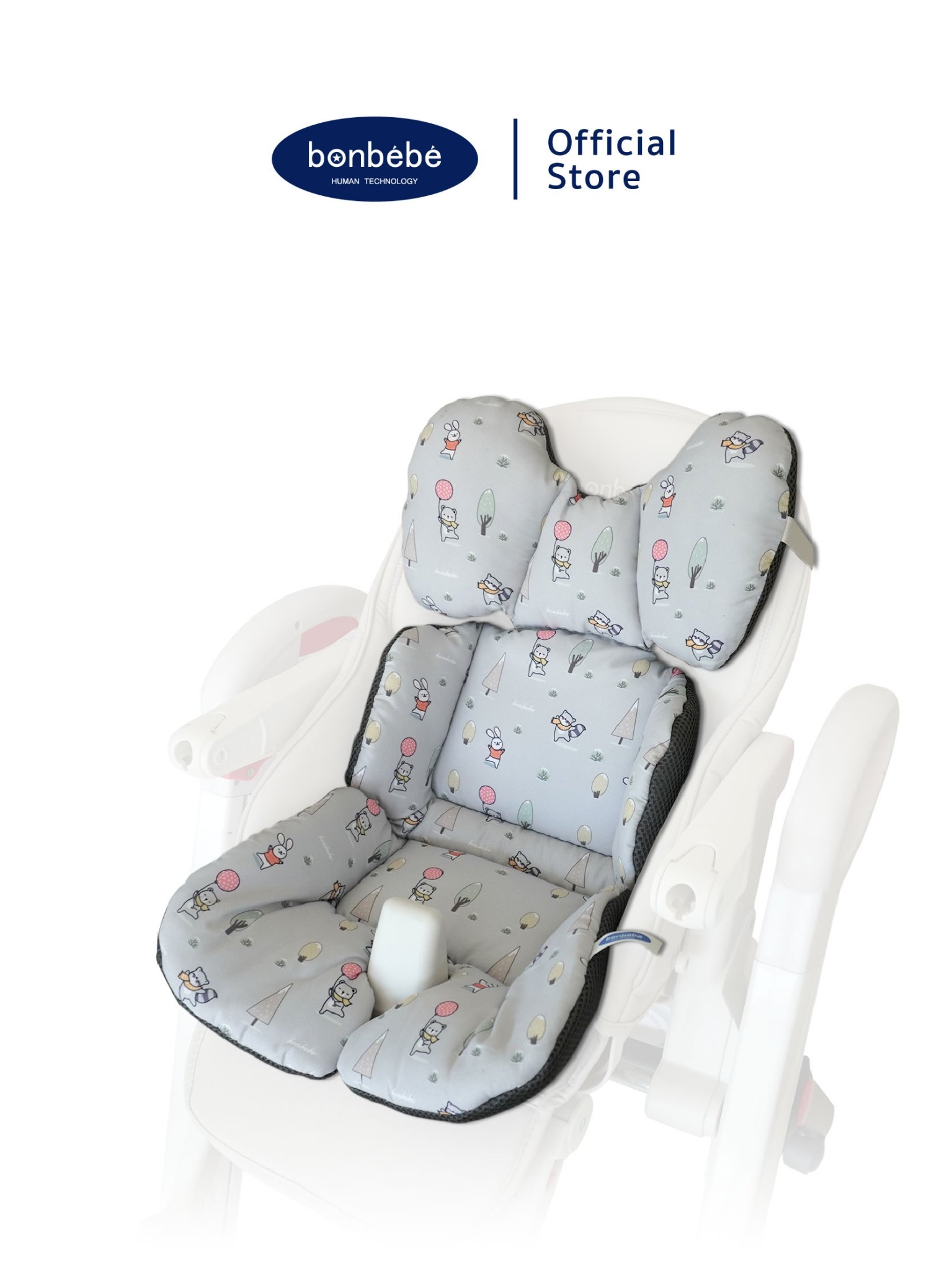 bonbebe Cushion Support เบาะเสริม สำหรับเก้าอี้นั่งกินข้าว สำหรับเด็ก
