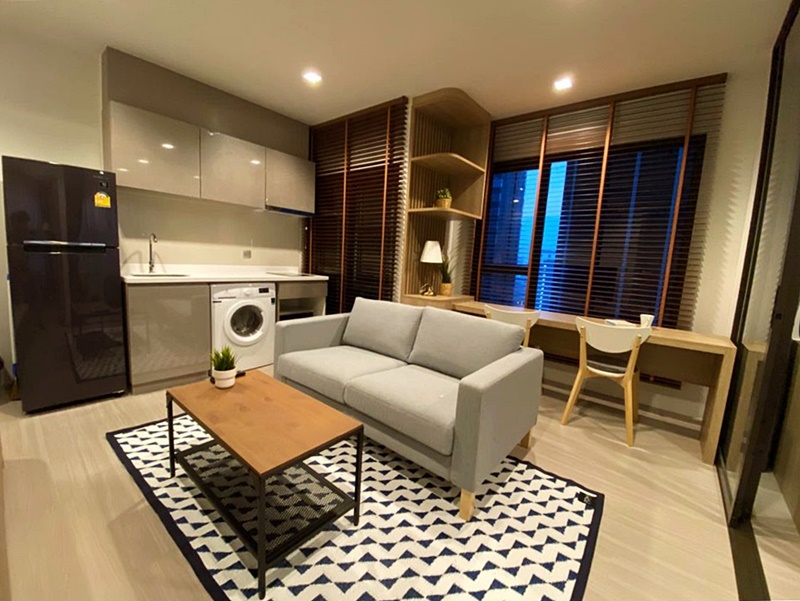 ให้เช่าคอนโด ไลฟ์ อโศก - พระราม 9 พื้นที่ 40 ตร.ม. 2 ห้องนอน เช่า 24,000 บ/ด