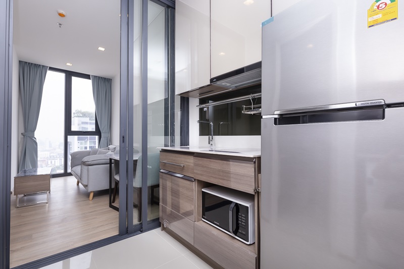 ให้เช่าคอนโด เดอะ ไลน์ พหลฯ-ประดิพัทธ์ พื้นที่ 34.04 ตร.ม. 1 ห้องนอน เช่า 20,000 บ/ดบ/ด