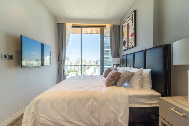 ให้เช่าคอนโด คุณ บาย ยู พื้นที่ 48.83 ตร.ม. 1 ห้องนอน ให้เช่า 65,000 บ/ด