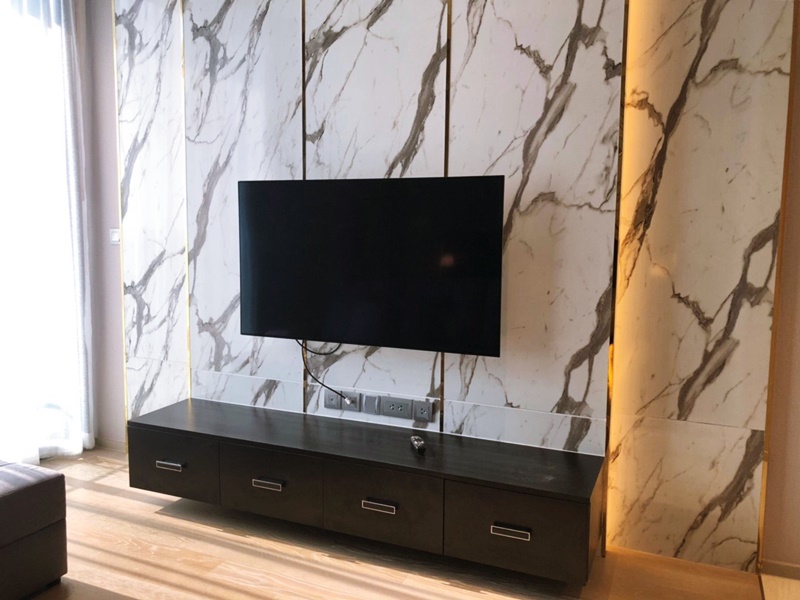 ให้เช่าคอนโด แอชตัน สีลม พื้นที่ 49.5 ตร.ม. 1 ห้องนอน เช่า 40,000 บ/ด