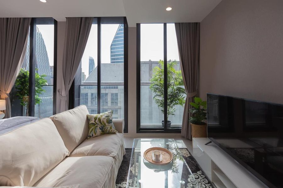 ให้เช่า Noble Ploenchit โนเบิล เพลินจิต 1ห้องนอน 1ห้องน้ำ ขนาด 45ตร.ม ชั้น2X ตึกC