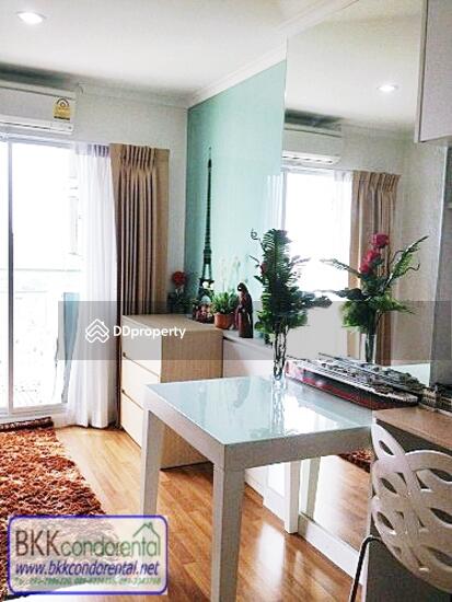 ให้เช่าคอนโด ลุมพินี เพลส รัชโยธิน พื้นที่ 30 ตร.ม. 1 ห้องนอน ให้เช่า 13,500 บ/ด