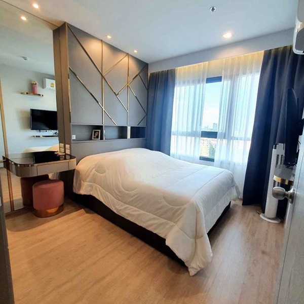 ให้เช่าคอนโด ไอดีโอ พระราม 9 ตัดใหม่ พื้นที่ 32 ตร.ม. 1 ห้องนอน เช่า 14,000 บ/ด