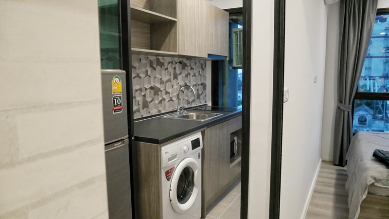 ให้เช่าคอนโด น็อตติ้ง ฮิลล์ สุขุมวิท 105 พื้นที่ 25.79 ตร.ม. 1 ห้องนอน เช่า 8,500 บ/ด