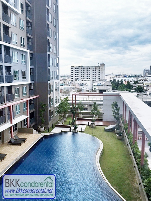 ให้เช่าคอนโด ริชพาร์ค 2 แอท เตาปูน อินเตอร์เชนจ์ พื้นที่ 30 ตร.ม. 1 ห้องนอน เช่า 10,000 บ/ด